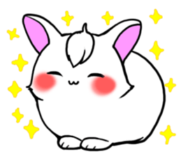 Bangs rabbit4 LOVE sticker #3026847