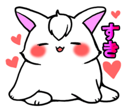 Bangs rabbit4 LOVE sticker #3026848