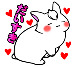 Bangs rabbit4 LOVE sticker #3026849
