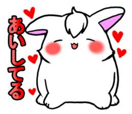 Bangs rabbit4 LOVE sticker #3026851