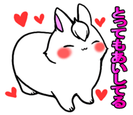 Bangs rabbit4 LOVE sticker #3026852