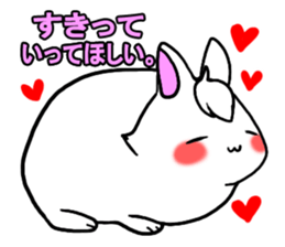 Bangs rabbit4 LOVE sticker #3026855