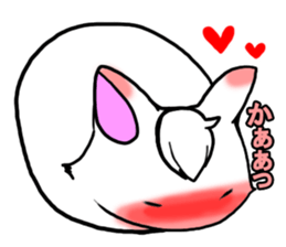 Bangs rabbit4 LOVE sticker #3026856