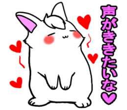 Bangs rabbit4 LOVE sticker #3026858