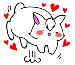 Bangs rabbit4 LOVE sticker #3026861