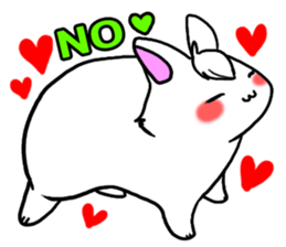 Bangs rabbit4 LOVE sticker #3026863