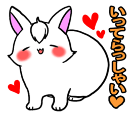 Bangs rabbit4 LOVE sticker #3026868