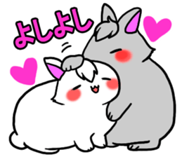 Bangs rabbit4 LOVE sticker #3026880