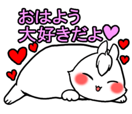 Bangs rabbit4 LOVE sticker #3026881