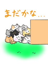 Daily conversation Manju Cat Sticker sticker #3026949