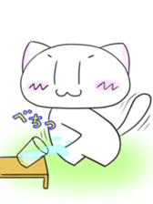 Daily conversation Manju Cat Sticker sticker #3026954