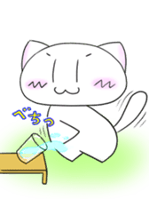 Daily conversation Manju Cat Sticker sticker #3026954