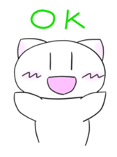 Daily conversation Manju Cat Sticker sticker #3026957