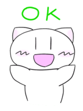 Daily conversation Manju Cat Sticker sticker #3026957