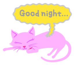 PinkyCat_Oh! sticker #3027406