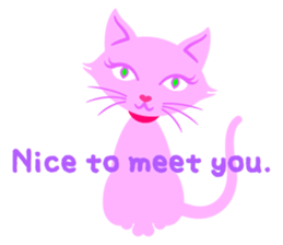 PinkyCat_Oh! sticker #3027407