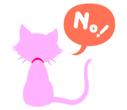 PinkyCat_Oh! sticker #3027416