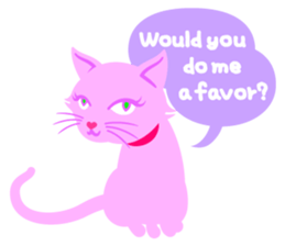 PinkyCat_Oh! sticker #3027420