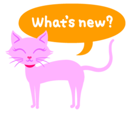 PinkyCat_Oh! sticker #3027421