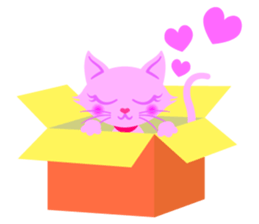 PinkyCat_Oh! sticker #3027429