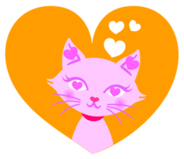 PinkyCat_Oh! sticker #3027430