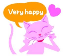 PinkyCat_Oh! sticker #3027431