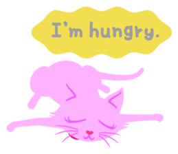 PinkyCat_Oh! sticker #3027434