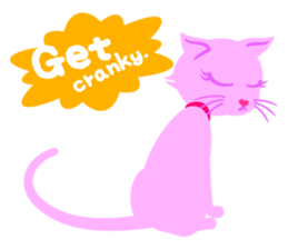 PinkyCat_Oh! sticker #3027438