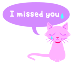 PinkyCat_Oh! sticker #3027442