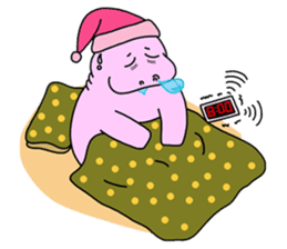 Hippi: Dwarf Hippo in the City. sticker #3027450