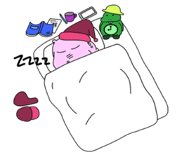 Hippi: Dwarf Hippo in the City. sticker #3027475