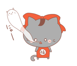 hukuneko sticker #3027576