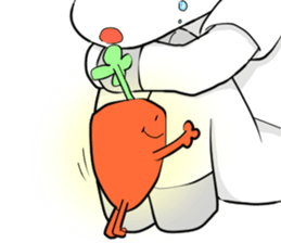 white horse48 Story of a small sticker sticker #3027878