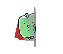 Tomaton and green peppers sticker #3028001