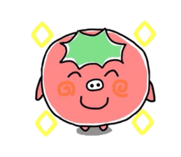 Tomaton and green peppers sticker #3028002