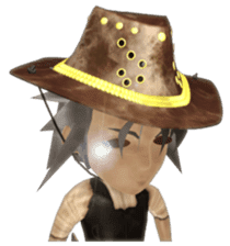 3D cowboy sticker sticker #3028410