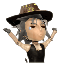 3D cowboy sticker sticker #3028411