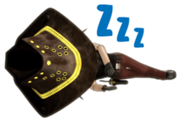 3D cowboy sticker sticker #3028414