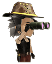 3D cowboy sticker sticker #3028418