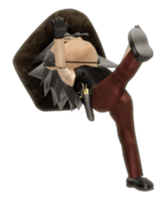 3D cowboy sticker sticker #3028420