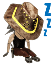 3D cowboy sticker sticker #3028428