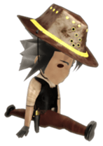 3D cowboy sticker sticker #3028437