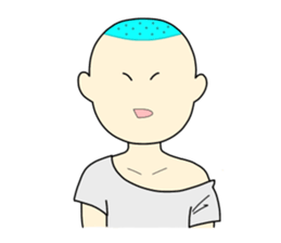 Japanese IGAGURI head boy sticker #3028603