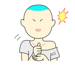 Japanese IGAGURI head boy sticker #3028604