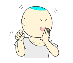 Japanese IGAGURI head boy sticker #3028611