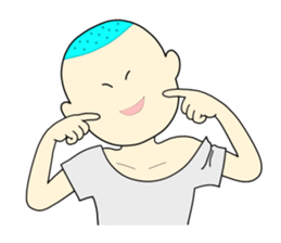 Japanese IGAGURI head boy sticker #3028618