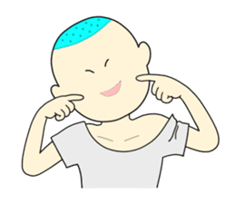 Japanese IGAGURI head boy sticker #3028618