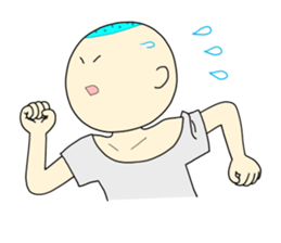 Japanese IGAGURI head boy sticker #3028625