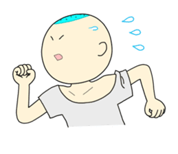 Japanese IGAGURI head boy sticker #3028625