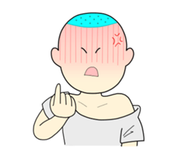 Japanese IGAGURI head boy sticker #3028629